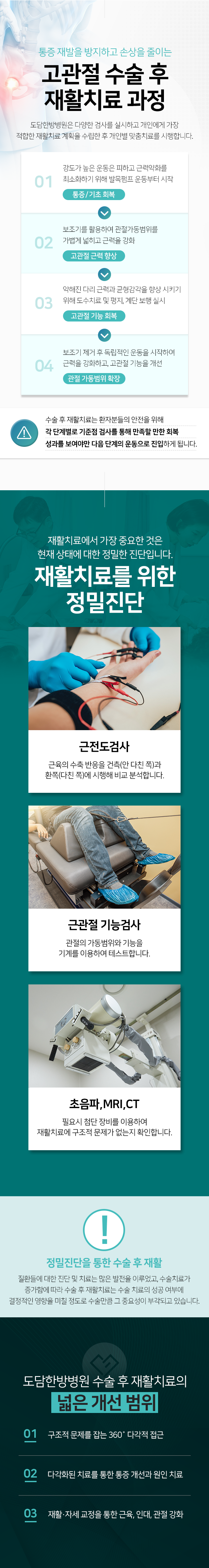 고관절 수술 후 재활치료 과정